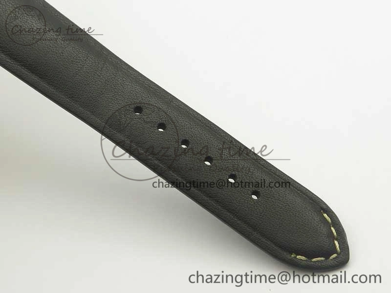 AllSeason Navitimer 8 Automatic 41mm ZF 1:1 Best Edition Black Dial on Black Leather Strap A 5634