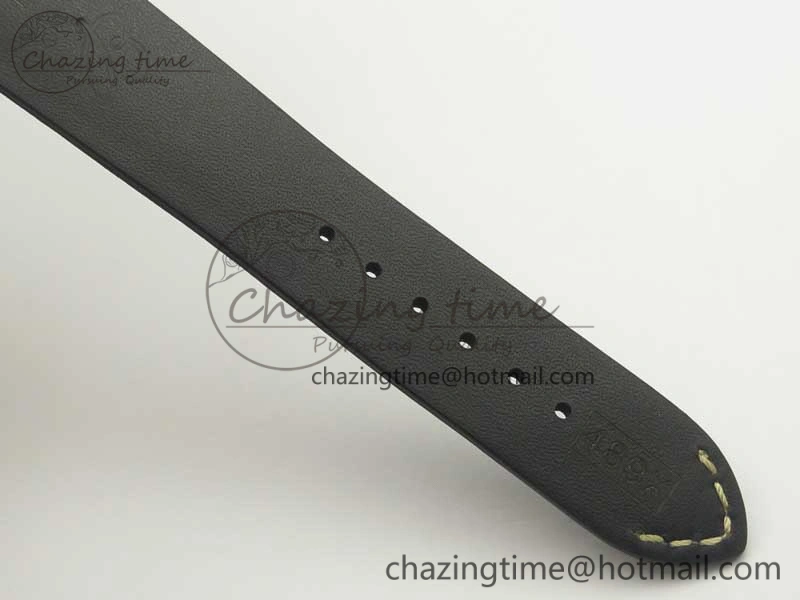 AllSeason Navitimer 8 Automatic 41mm ZF 1:1 Best Edition Black Dial on Black Leather Strap A 5634