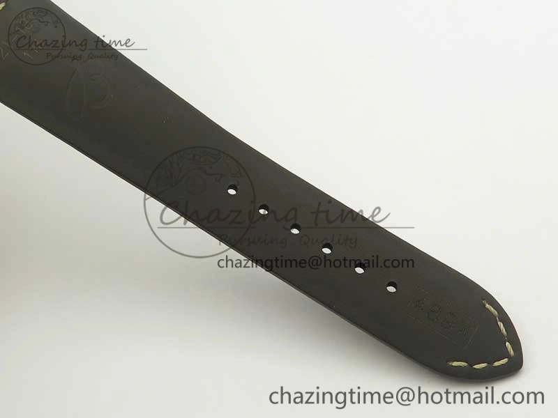 EasyCare Navitimer 8 Automatic 41mm ZF 1:1 Best Edition Blue Dial on Brown Leather Strap A 5631