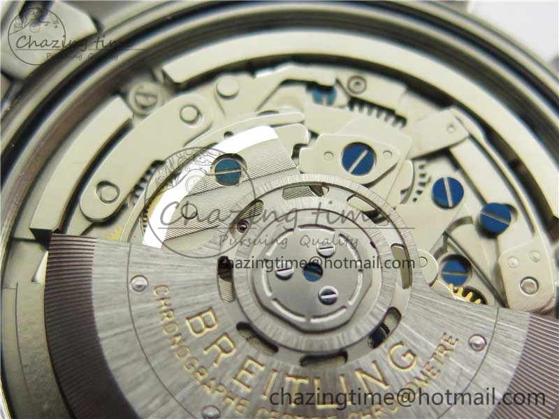 Navitimer 8 B01 Chrono 43mm SS Best Edition Black Dial on SS Bracelet A TopPick 5550
