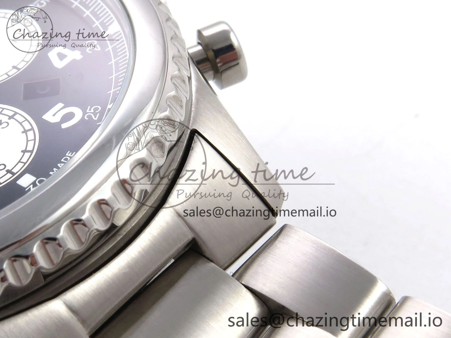 Navitimer 8 B01 Chrono SS EF 1:1 Best Edition Black Dial on SS Bracelet A Practical 5500