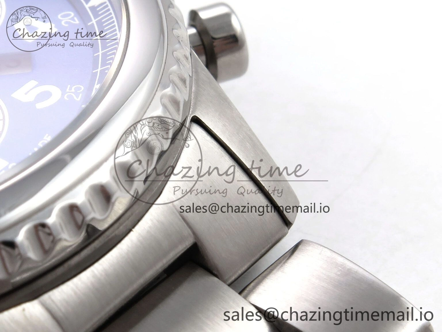 Navitimer 8 B01 Chrono SS EF 1:1 Best Edition Blue Dial on SS Bracelet A Lightweight 5501