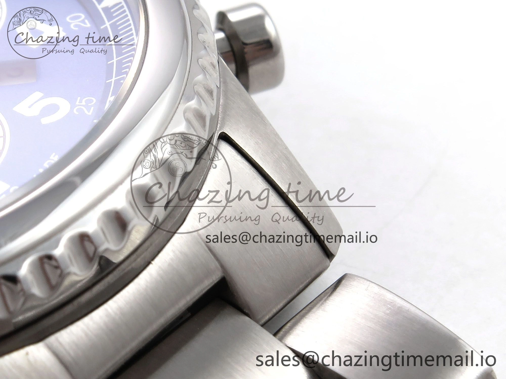 Navitimer 8 B01 Chrono SS EF 1:1 Best Edition Blue Dial on SS Bracelet A Lightweight 5501