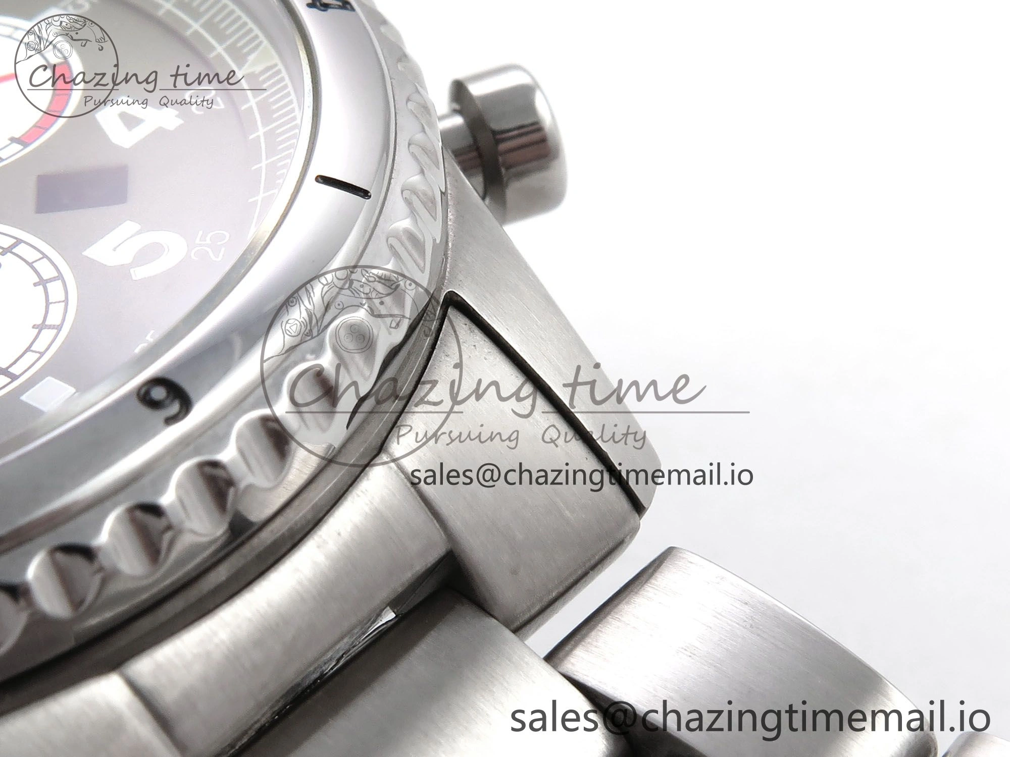 DailyWear Navitimer 8 B01 Chrono SS EF 1:1 Best Edition Green Dial Arabic Bezel on SS Bracelet A 5502