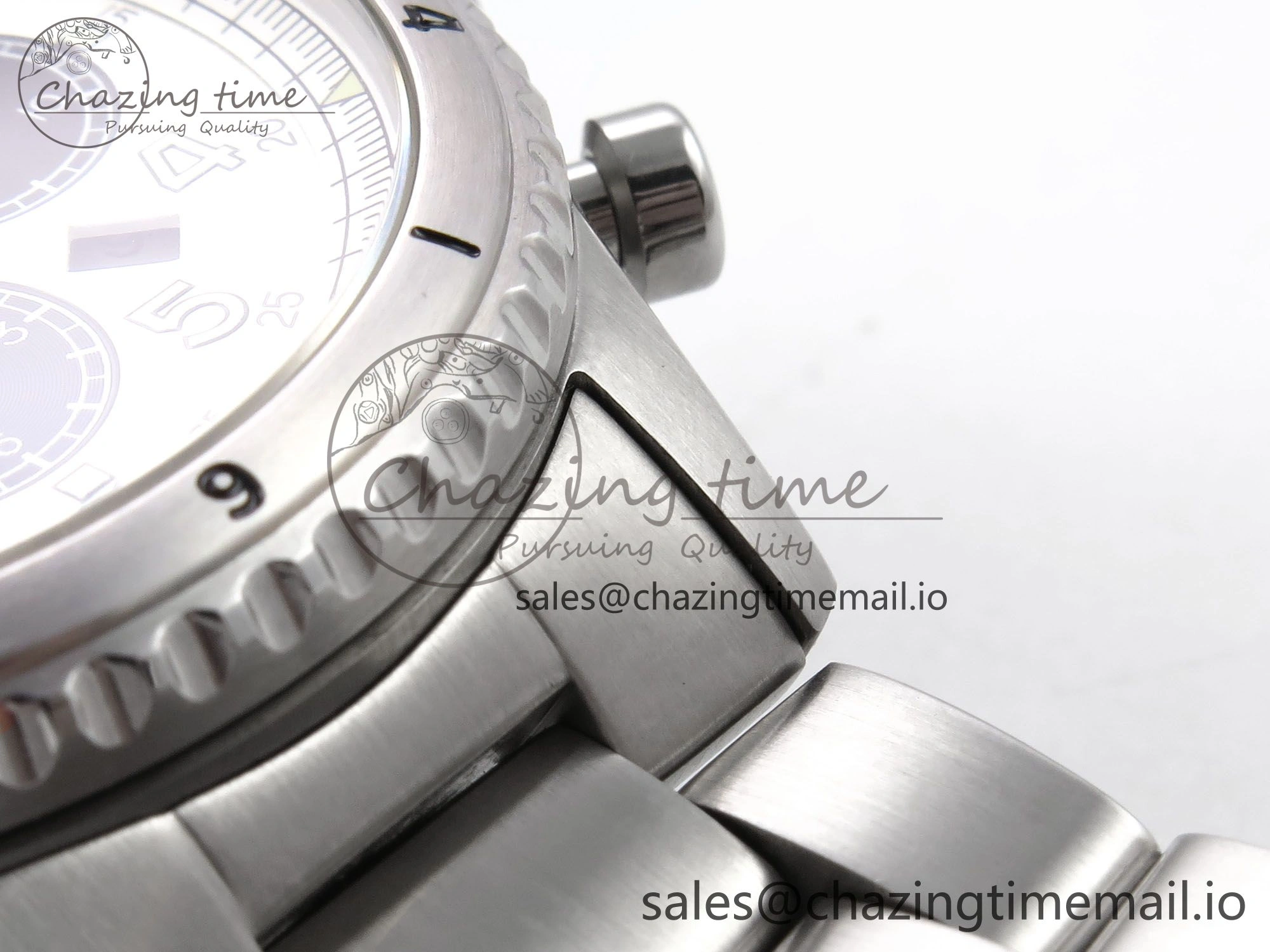 Navitimer 8 B01 Chrono SS EF 1:1 Best Edition White Dial Arabic Bezel on SS Bracelet A Stylish 5506