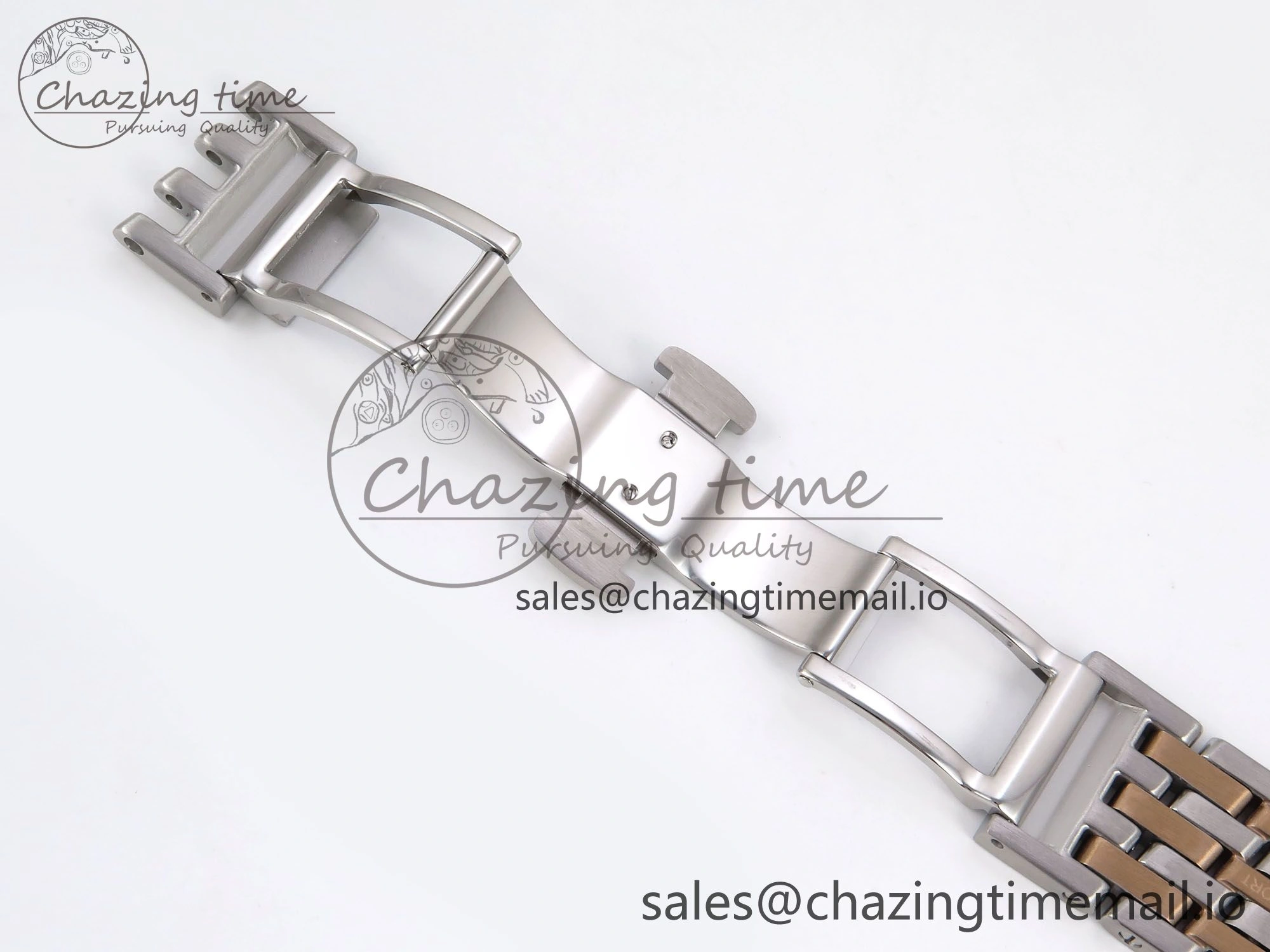 Navitimer Automati SS RG 41mm TF 1:1 Best Edition RG Bezel White Dial on SS RG Bracelet A Lightweight 4401