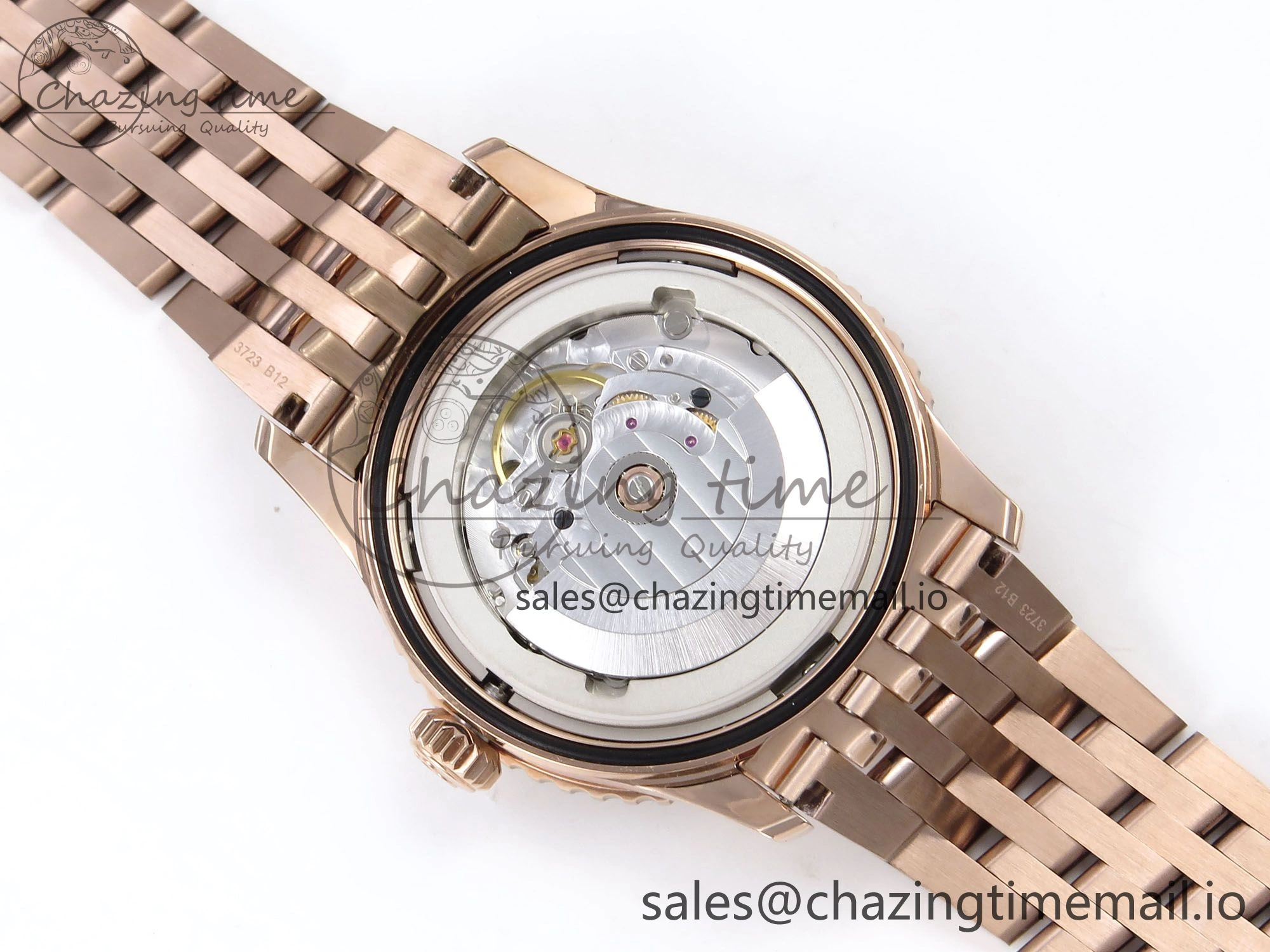 SoftTouch Navitimer Automatic RG 41mm TF 1:1 Best Edition RG Bezel White Dial on RG Bracelet A 5508