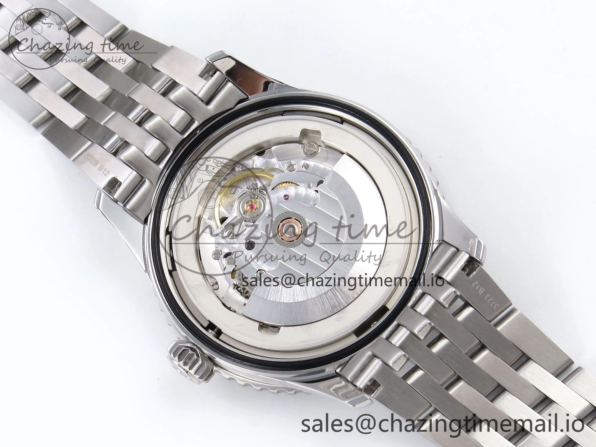 Navitimer Automatic SS 41mm TF 1:1 Best Edition SS Bezel Ice Blue Dial on SS Bracelet A ModernLook 5507