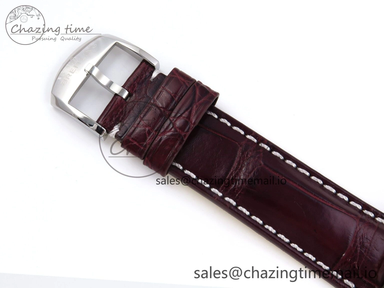 Navitimer Automatic SS RG 41mm TF 1:1 Best Edition White Dial on Brown Leather Strap A Soft 5505