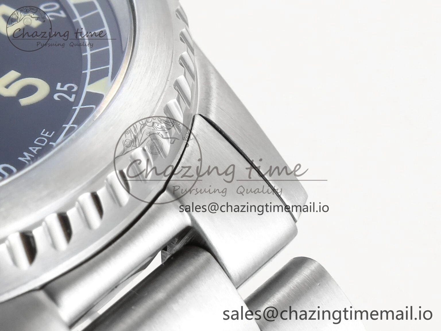 FashionForward Navitimer Aviator 8 SS TF 1:1 Best Edition Black Dial on SS Bracelet A 5460