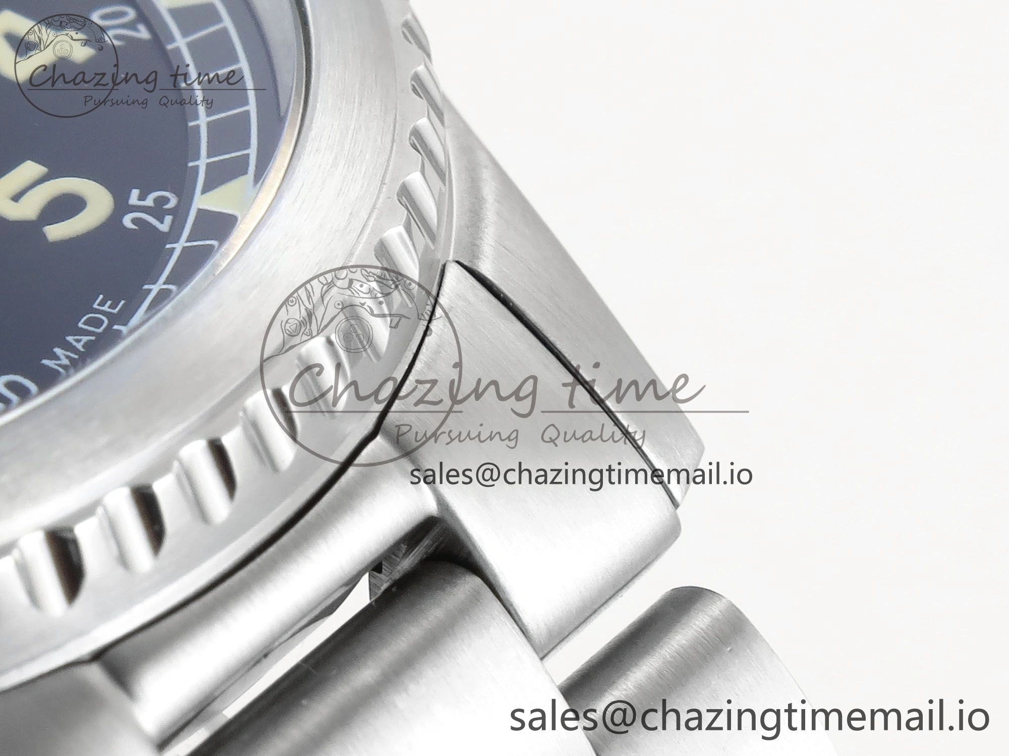FashionForward Navitimer Aviator 8 SS TF 1:1 Best Edition Black Dial on SS Bracelet A 5460