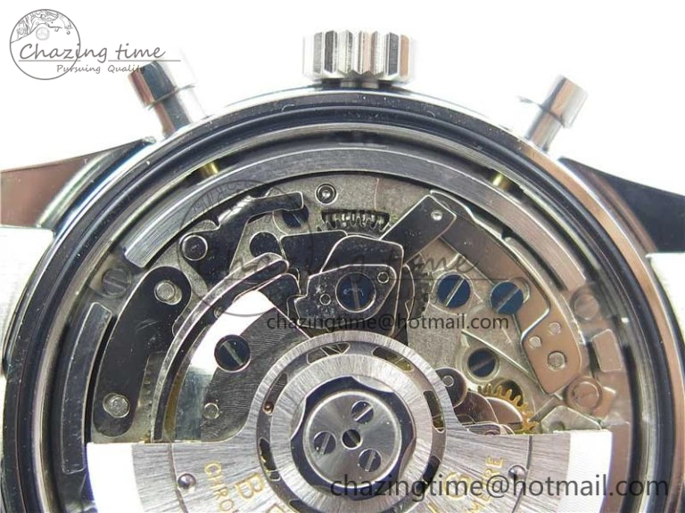 EasyCare Navitimer B01 Chronograph 43 TWA Edition SS AIF Blue Dial on Bracelet A 5596