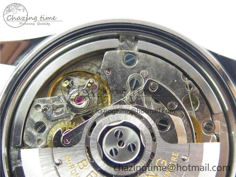 Upgraded Navitimer B01 Chronograph 43 TWA Edition SS AIF White Dial on Air Racer Bracelet A 5595