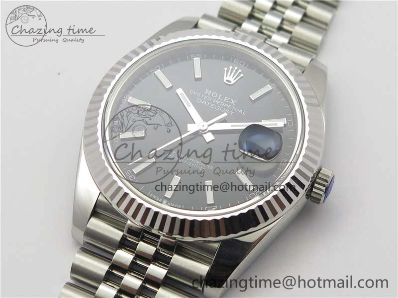 New DateJust 41 126334 ARF 1:1 Best Edition 904L Steel Black Dial on Jubilee Bracelet A2824 V BestValue 3120