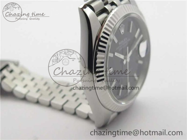 New DateJust 41 126334 ARF 1:1 Best Edition 904L Steel Black Dial on Jubilee Bracelet A2824 V BestValue 3120