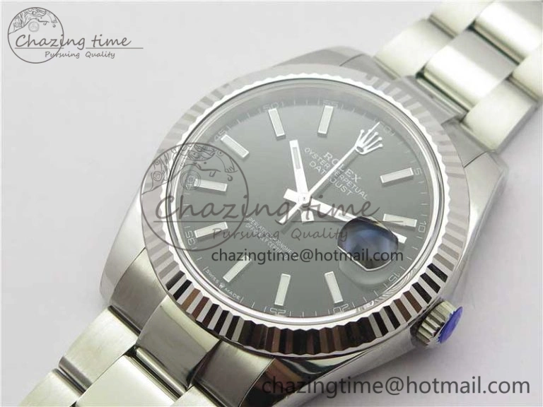 OdorResistant New DateJust 41 126334 ARF 1:1 Best Edition 904L Steel Black Dial on Oyster Bracelet A2824 V 3008
