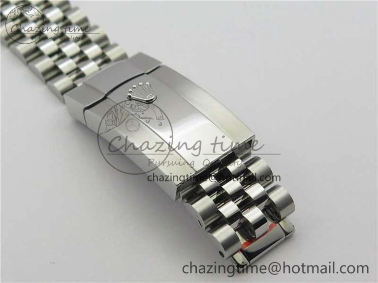 ComfortFit New DateJust 41 126334 ARF 1:1 Best Edition 904L Steel Blue Dial on Jubilee Bracelet A2824 V 3117
