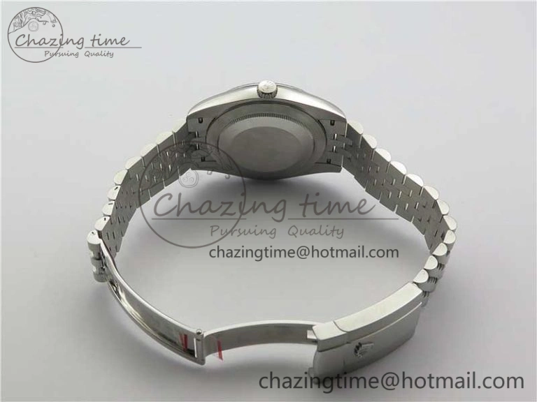 ComfortFit New DateJust 41 126334 ARF 1:1 Best Edition 904L Steel Blue Dial on Jubilee Bracelet A2824 V 3117