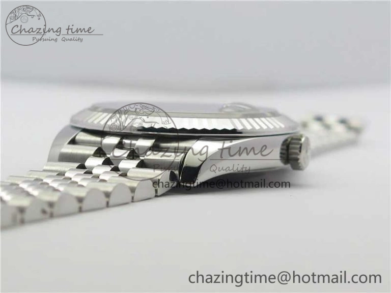 ComfortFit New DateJust 41 126334 ARF 1:1 Best Edition 904L Steel Blue Dial on Jubilee Bracelet A2824 V 3117