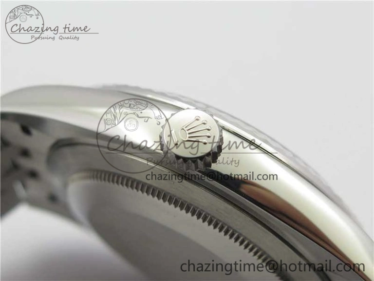 ComfortFit New DateJust 41 126334 ARF 1:1 Best Edition 904L Steel Blue Dial on Jubilee Bracelet A2824 V 3117