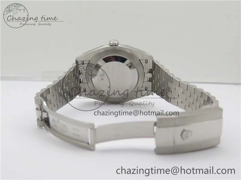 New DateJust 41 126334 ARF 1:1 Best Edition 904L Steel Blue Diamonds Dial on Jubilee Bracelet A FashionForward 2548