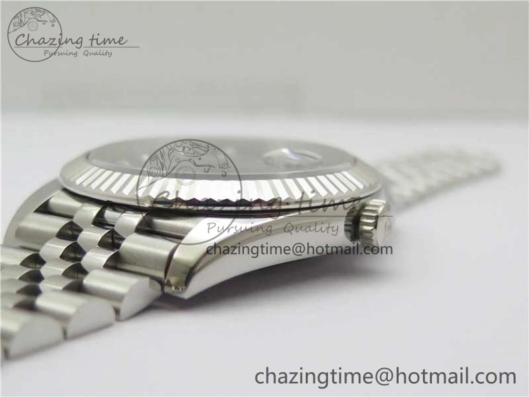 New DateJust 41 126334 ARF 1:1 Best Edition 904L Steel Blue Diamonds Dial on Jubilee Bracelet A FashionForward 2548