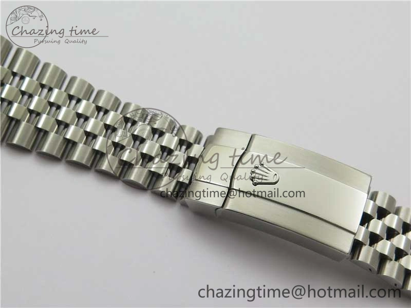 Supportive New DateJust 41 126334 ARF 1:1 Best Edition 904L Steel Blue Roman Dial on Jubilee Bracelet A 2550
