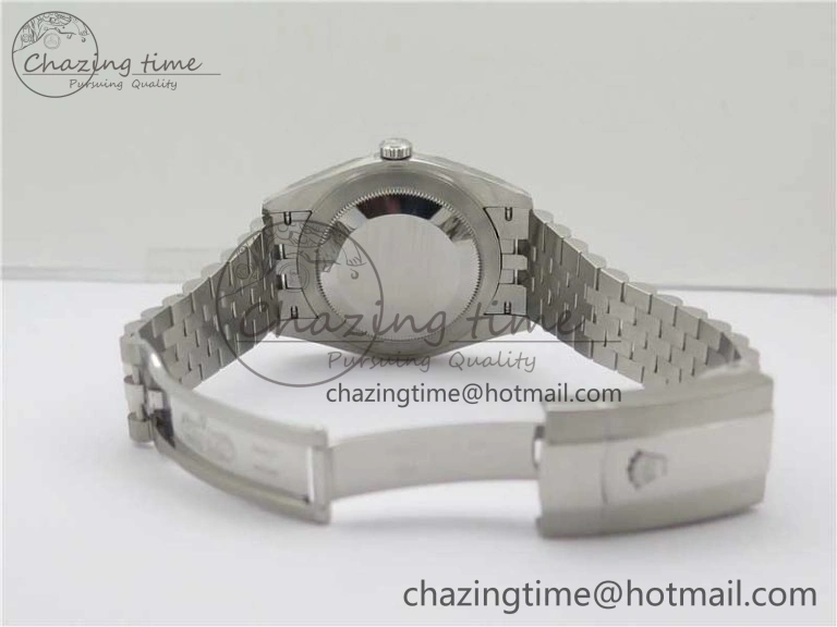 Supportive New DateJust 41 126334 ARF 1:1 Best Edition 904L Steel Blue Roman Dial on Jubilee Bracelet A 2550