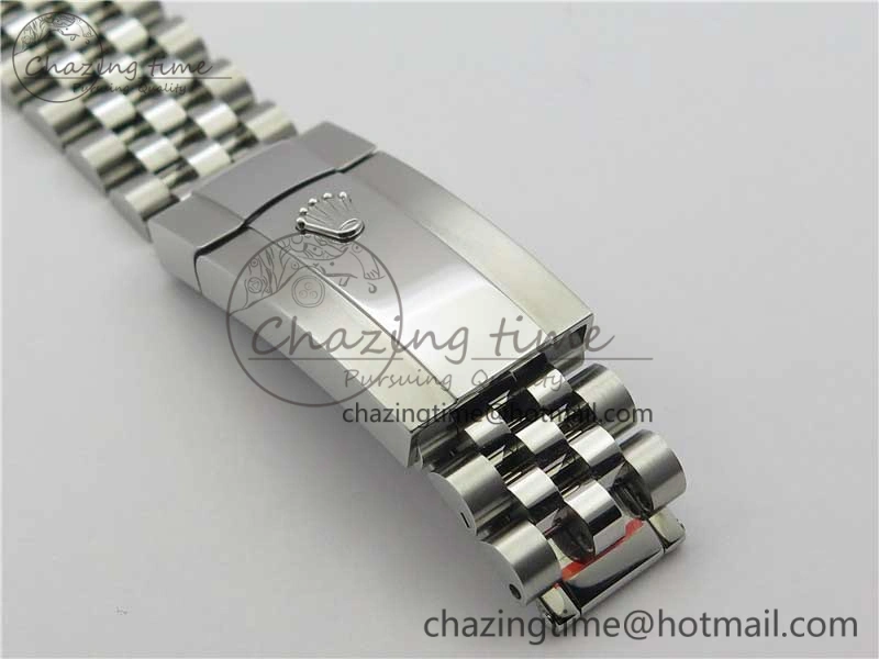 Original New DateJust 41 126334 ARF 1:1 Best Edition 904L Steel Gray Dial on Jubilee Bracelet A2824 V 3119