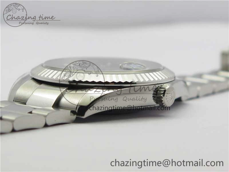 New DateJust 41 126334 ARF 1:1 Best Edition 904L Steel Gray Dial on Oyster Bracelet A2824 V WellDesigned 3007