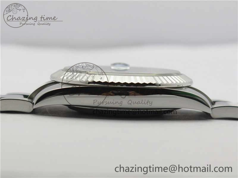 New DateJust 41 126334 ARF 1:1 Best Edition 904L Steel Gray Dial on Oyster Bracelet A2824 V WellDesigned 3007