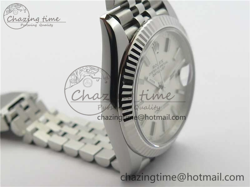 New DateJust 41 126334 ARF 1:1 Best Edition 904L Steel White Dial on Jubilee Bracelet A2824 V FlexibleFit 3116