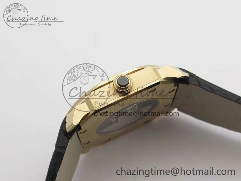 OCTO 12028 RG JL Best Edition Black Dial On Black Leather Strap A TravelReady 5831