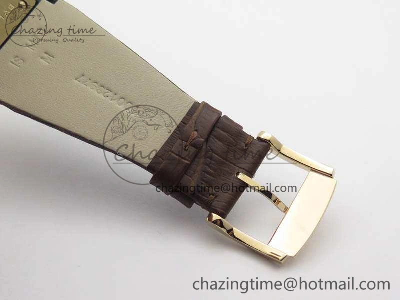 EasyCare OCTO 12028 RG JL Best Edition White Dial On Brown Leather Strap A 5832