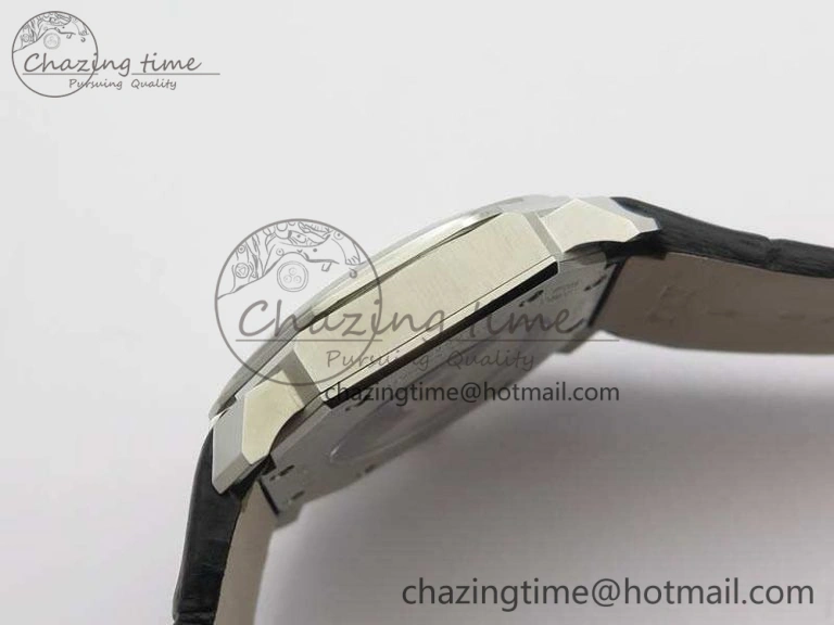 OCTO 12028 SS JL Best Edition Black Dial On Black Leather Strap A Modern 5833
