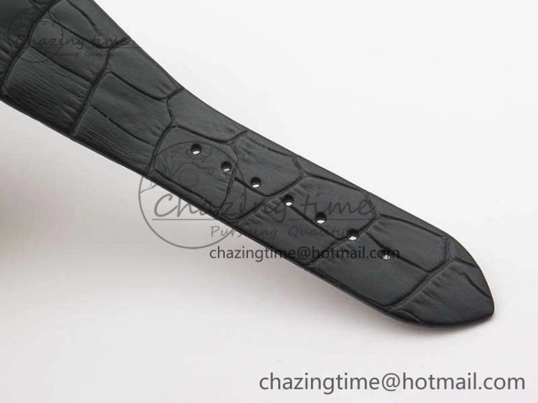 OCTO 12028 SS JL Best Edition Black Dial On Black Leather Strap A Modern 5833