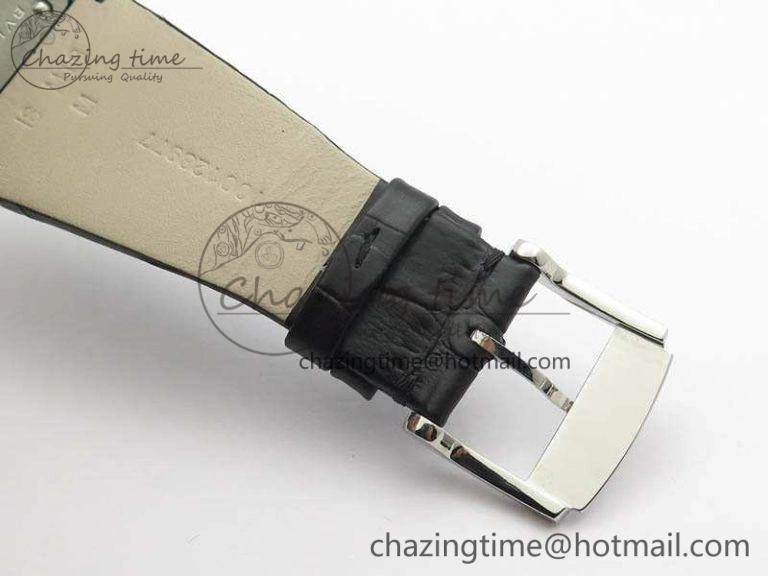 Casual OCTO 12028 SS JL Best Edition White Dial On Black Leather Strap A 5834