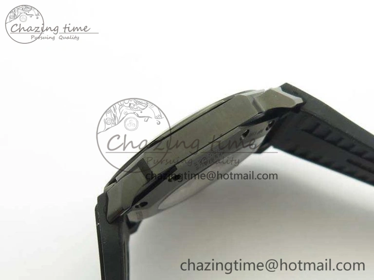 OCTO DLC JL 1:1 Best Edition Black Dial RG Markers On Rubber Strap BVL193 ( Free Leather Strap) Efficient 5824