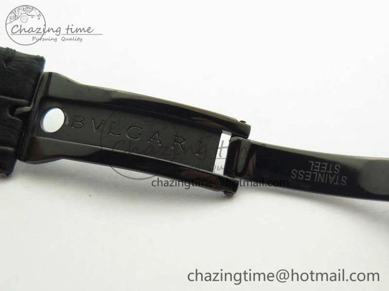 OCTO DLC JL 1:1 Best Edition Black Dial RG Markers On Rubber Strap BVL193 ( Free Leather Strap) Efficient 5824
