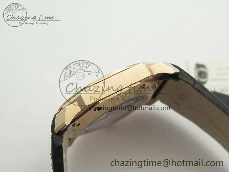 OCTO RG JL 1:1 Best Edition Black Dial On Leather Strap BVL193 ( Free Rubber Strap ) WaterResistant 5822