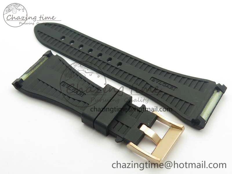 OCTO RG JL 1:1 Best Edition Black Dial On Leather Strap BVL193 ( Free Rubber Strap ) WaterResistant 5822