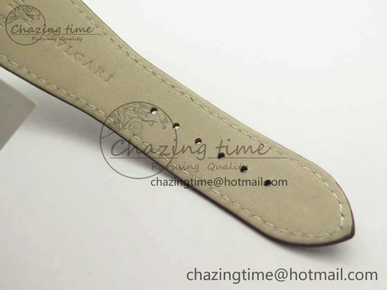 OCTO RG JL 1:1 Best Edition White Dial On Leather Strap BVL193 ( Free Rubber Strap ) Resilient 5820