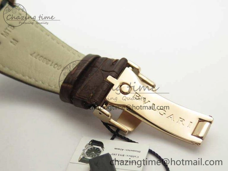 OCTO RG JL 1:1 Best Edition White Dial On Leather Strap BVL193 ( Free Rubber Strap ) Resilient 5820