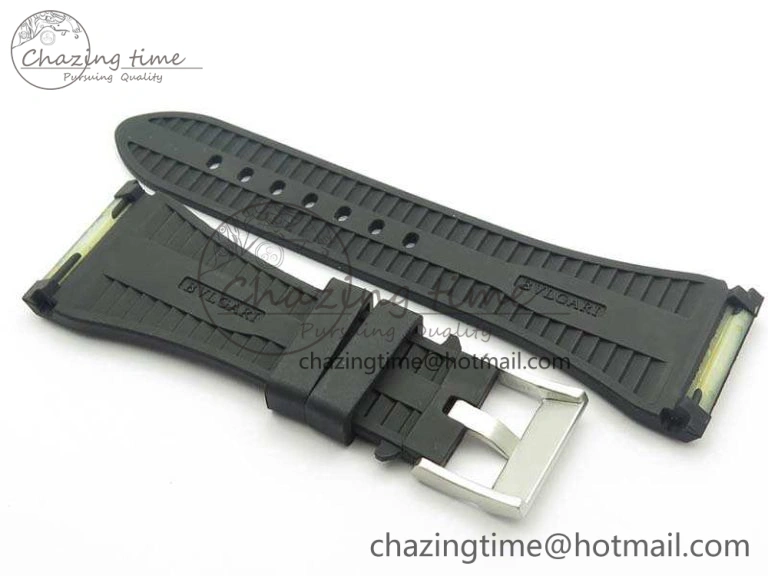 Premium OCTO SS JL 1:1 Best Edition Black Dial On Leather Strap BVL193 ( Free Rubber Strap) 5826