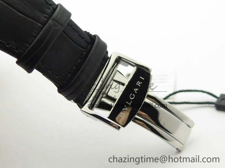 ZeroBulk OCTO SS JL 1:1 Best Edition Blue Dial On Leather Strap BVL193 ( Free Rubber Strap) 5825