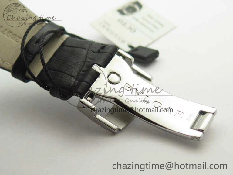 ZeroBulk OCTO SS JL 1:1 Best Edition Blue Dial On Leather Strap BVL193 ( Free Rubber Strap) 5825