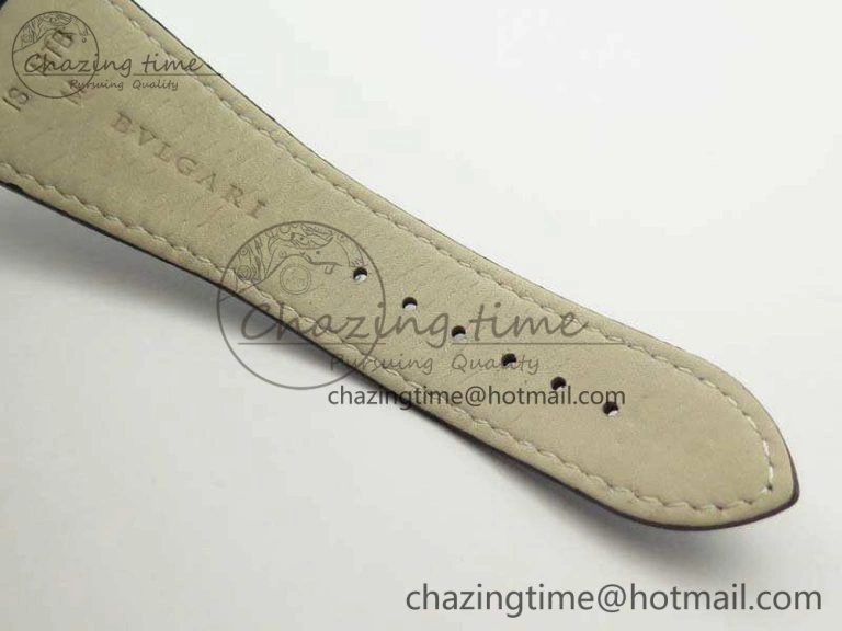 OCTO SS JL 1:1 Best Edition White Dial On Leather Strap BVL Supportive 5827