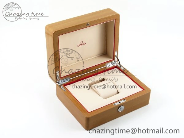 SmartChoice OMEGA WOODEN BOXSET WITH PAPERS & CARDS 4164