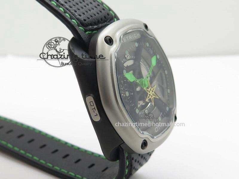 OT-1 Best Edition On Black Calf Leather Strap Miyota 82-S- Youthful 6411