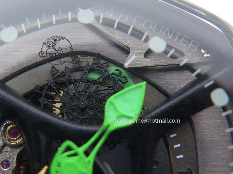 OT-1 Best Edition On Black Calf Leather Strap Miyota 82-S- Youthful 6411
